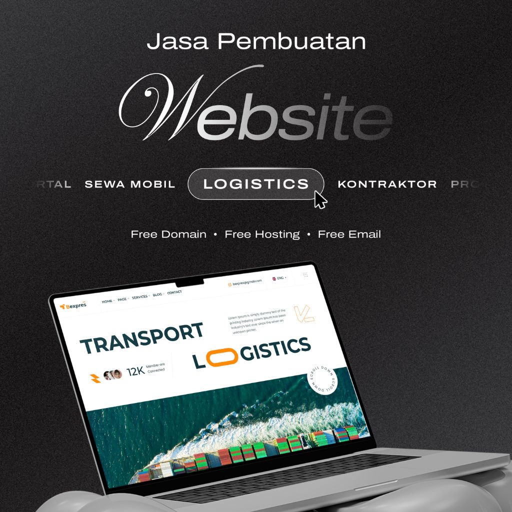 pembuatan website logistik